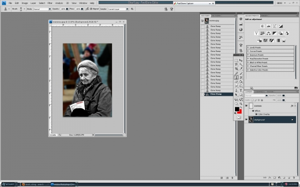 Creation of Yo Momma so old...: Step 7